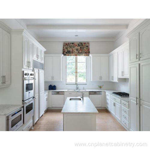 White Custom Classic Shaker Base Painting Kitchen Cabinets